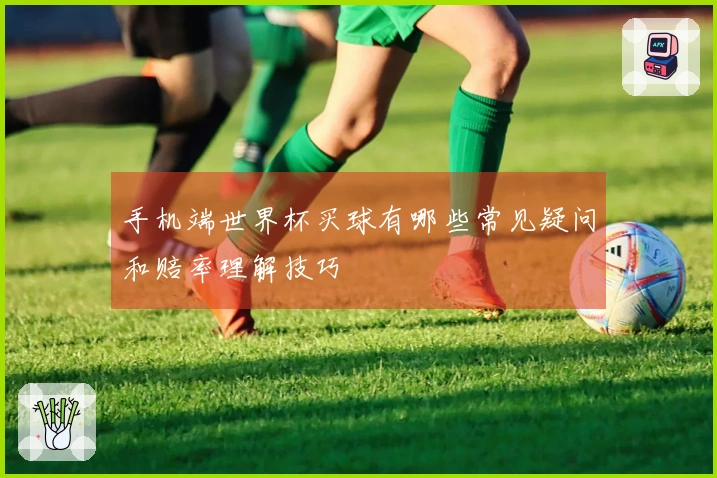 手机端世界杯买球有哪些常见疑问和赔率理解技巧